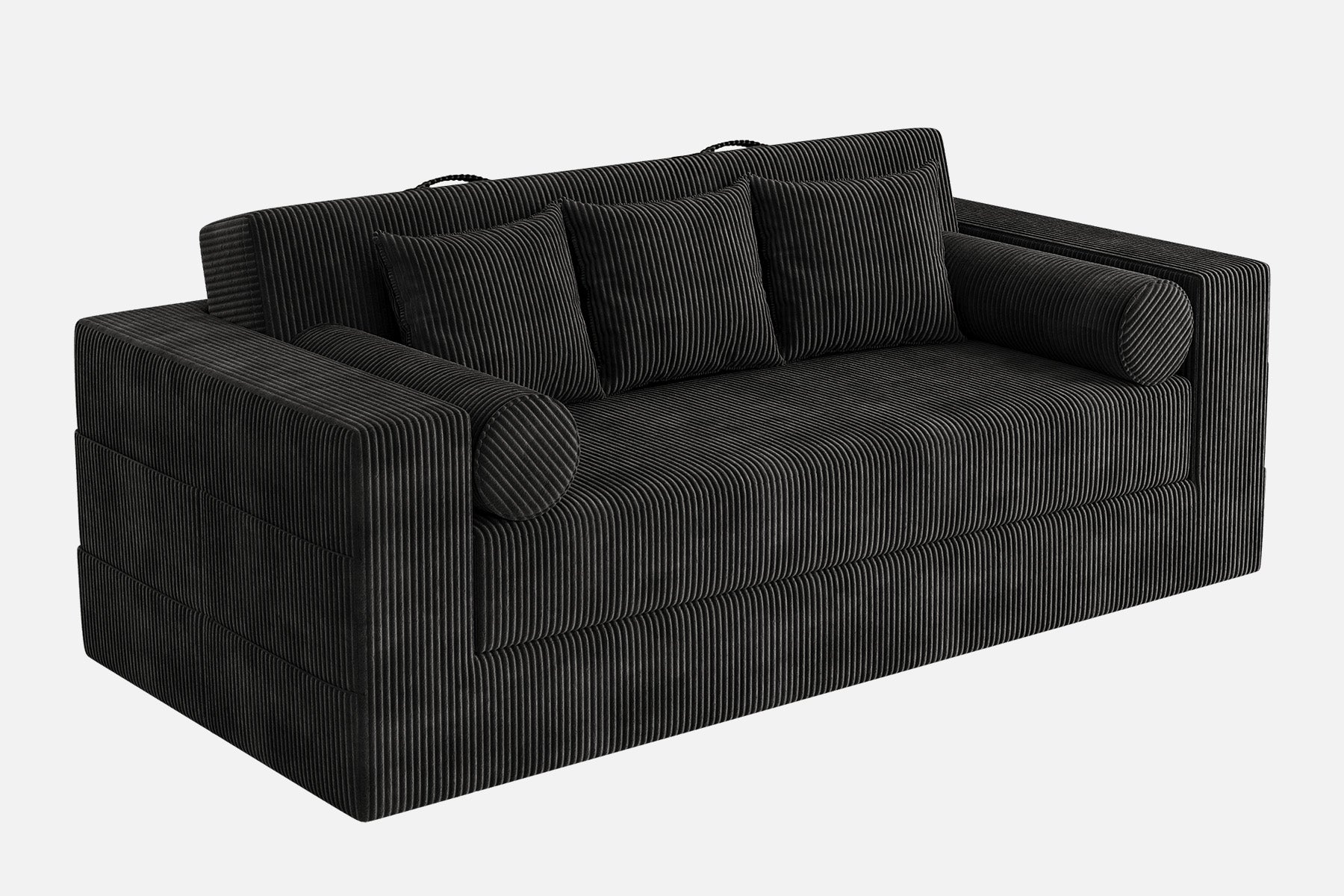 Innovar Boneless SleepCore HighBack Corduroy Sleeper Sofa Bed