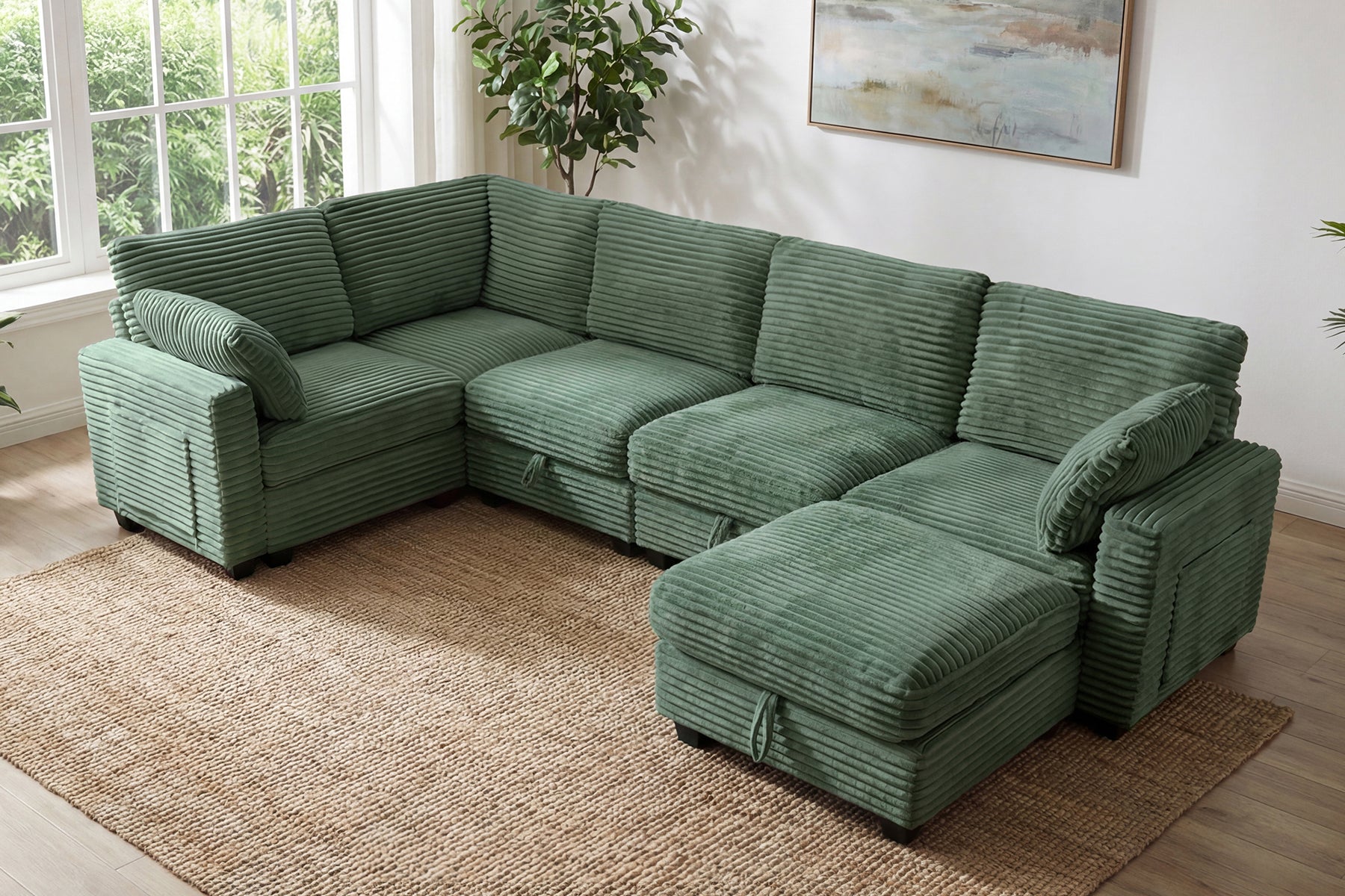 Arden Oversized Storage Sectional Sofa