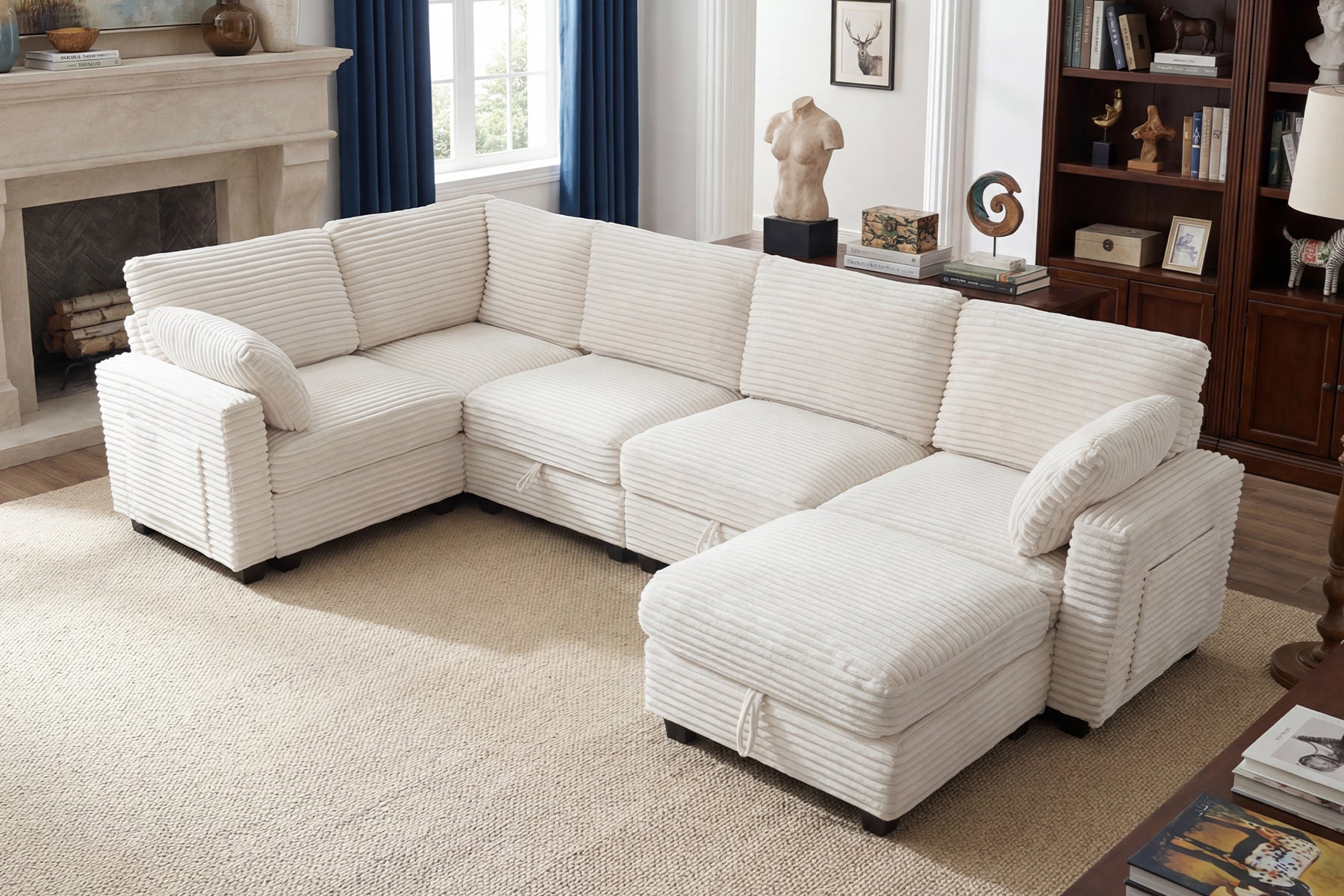 Arden Oversized Storage Sectional Sofa