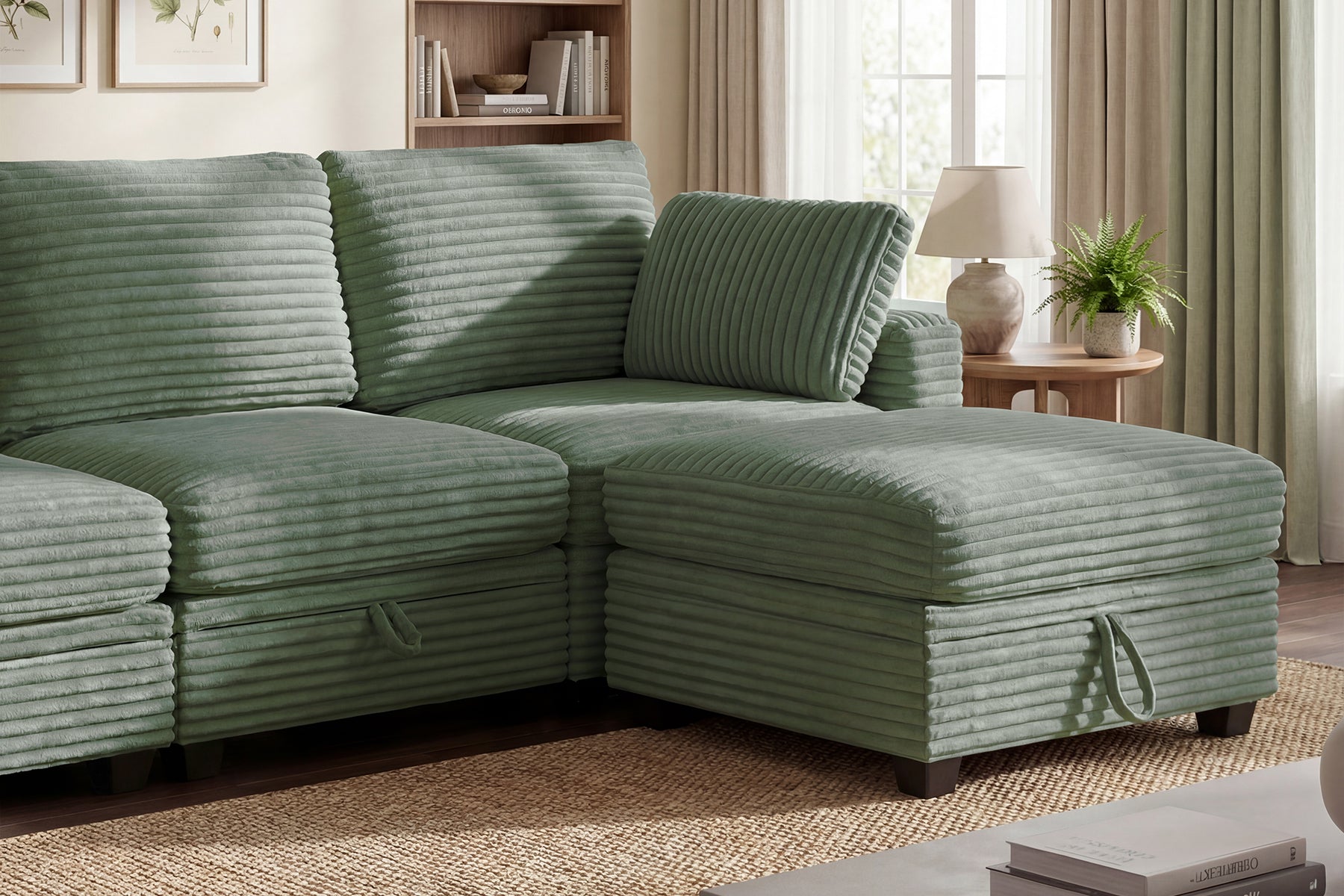 Arden Oversized Storage Sectional Sofa
