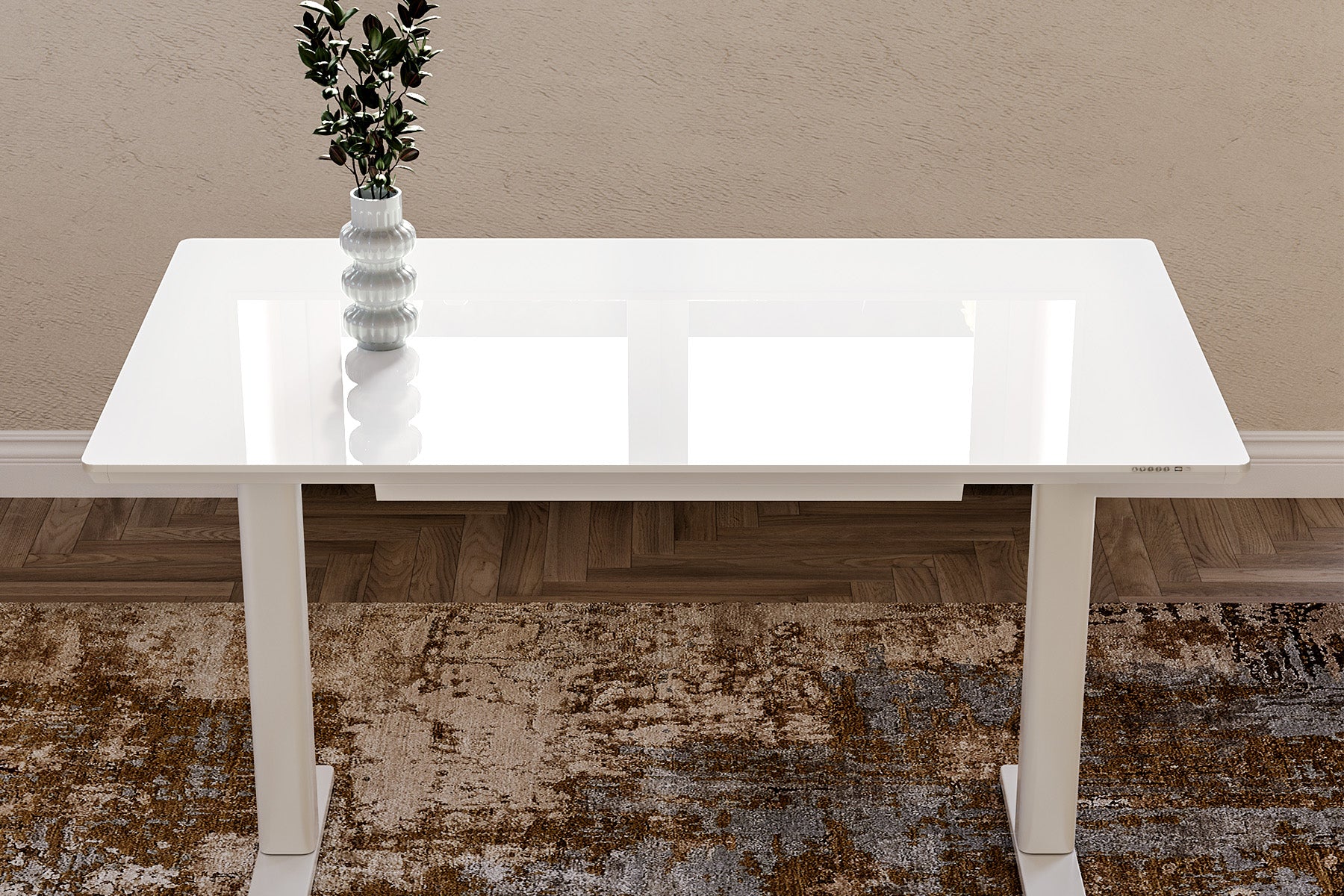 Innovar Electric Ultra-Thin Standing Desk with Wireless Charging