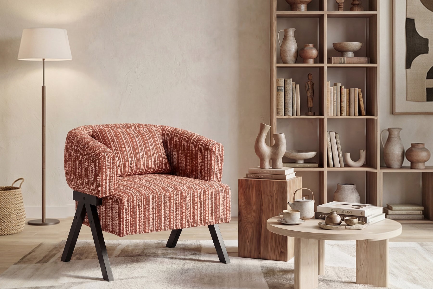 Avelyn Curved Lounge Chair