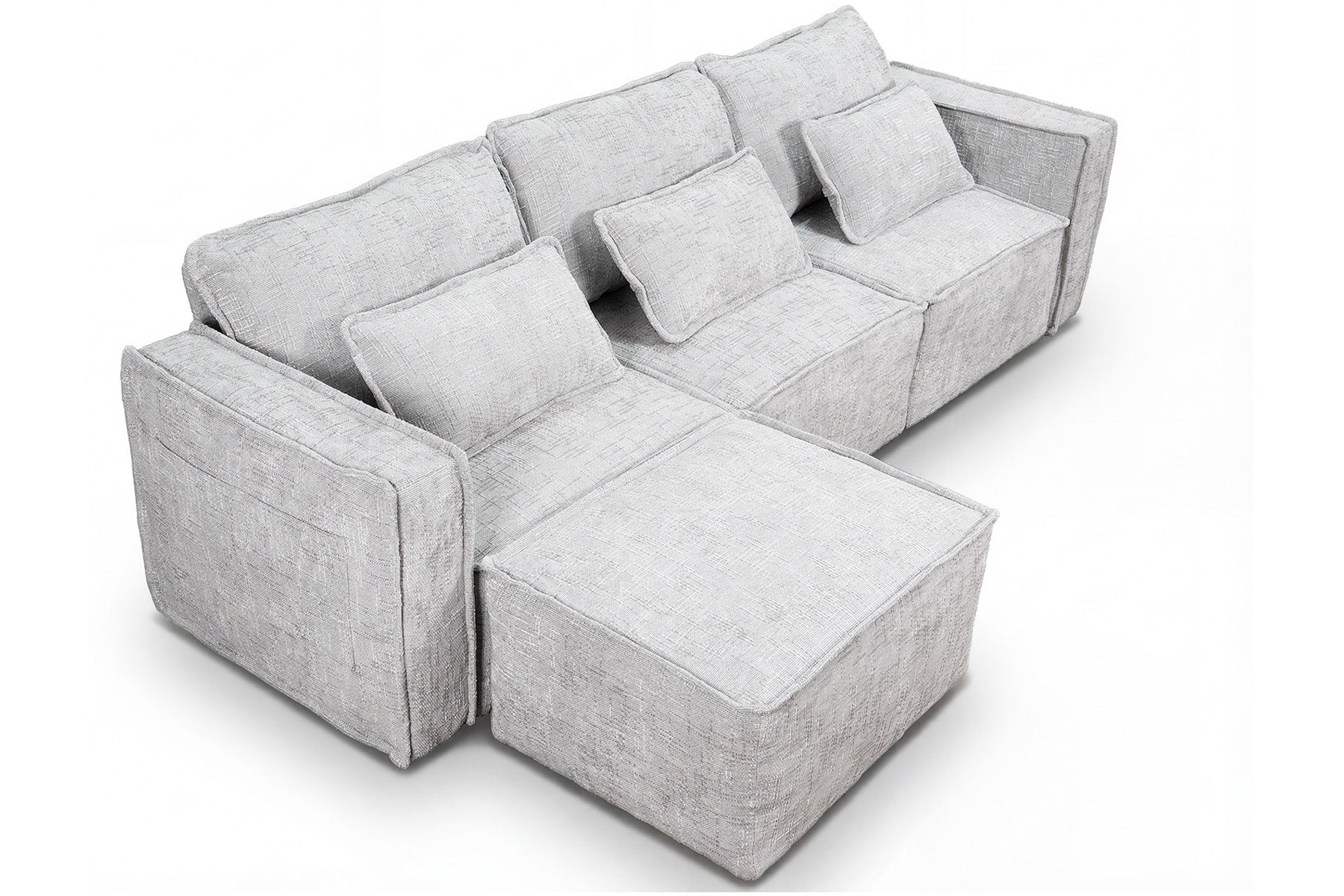 Zephyra Piped Modular Sofa