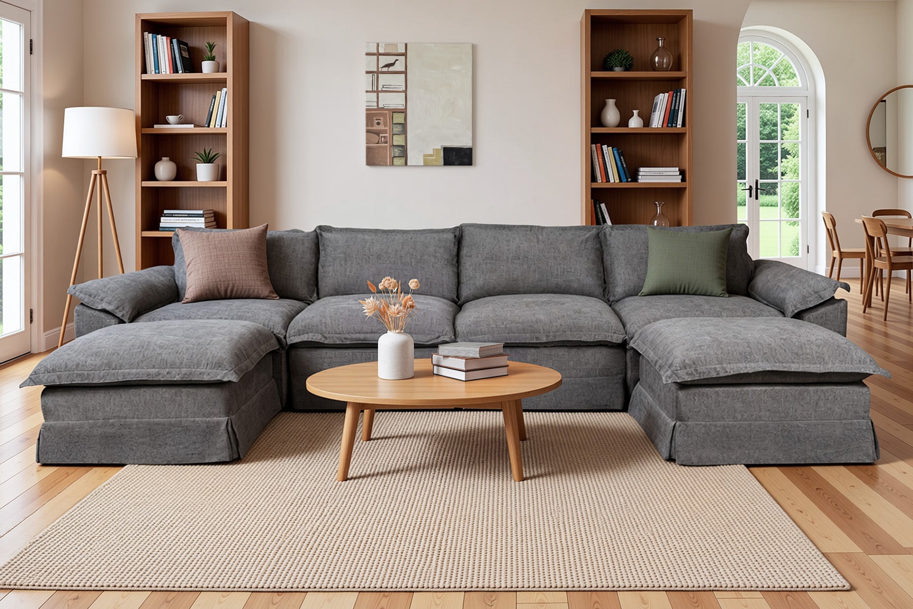 Zephyra 6-Seat Oversized Modular Sofa