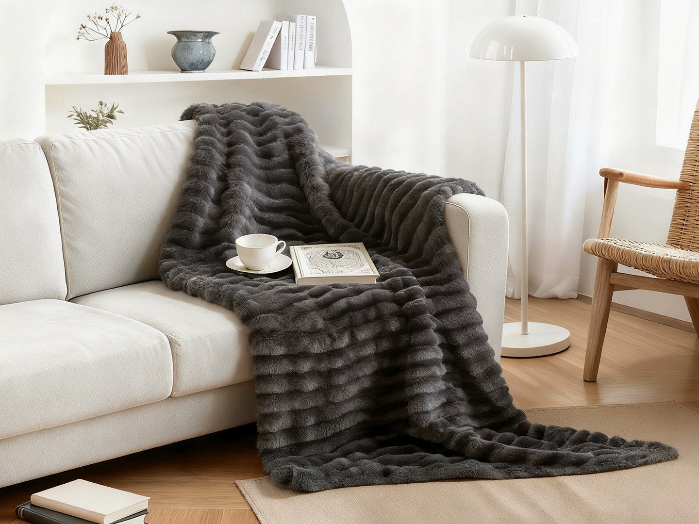 Corduroy Throw Blanket