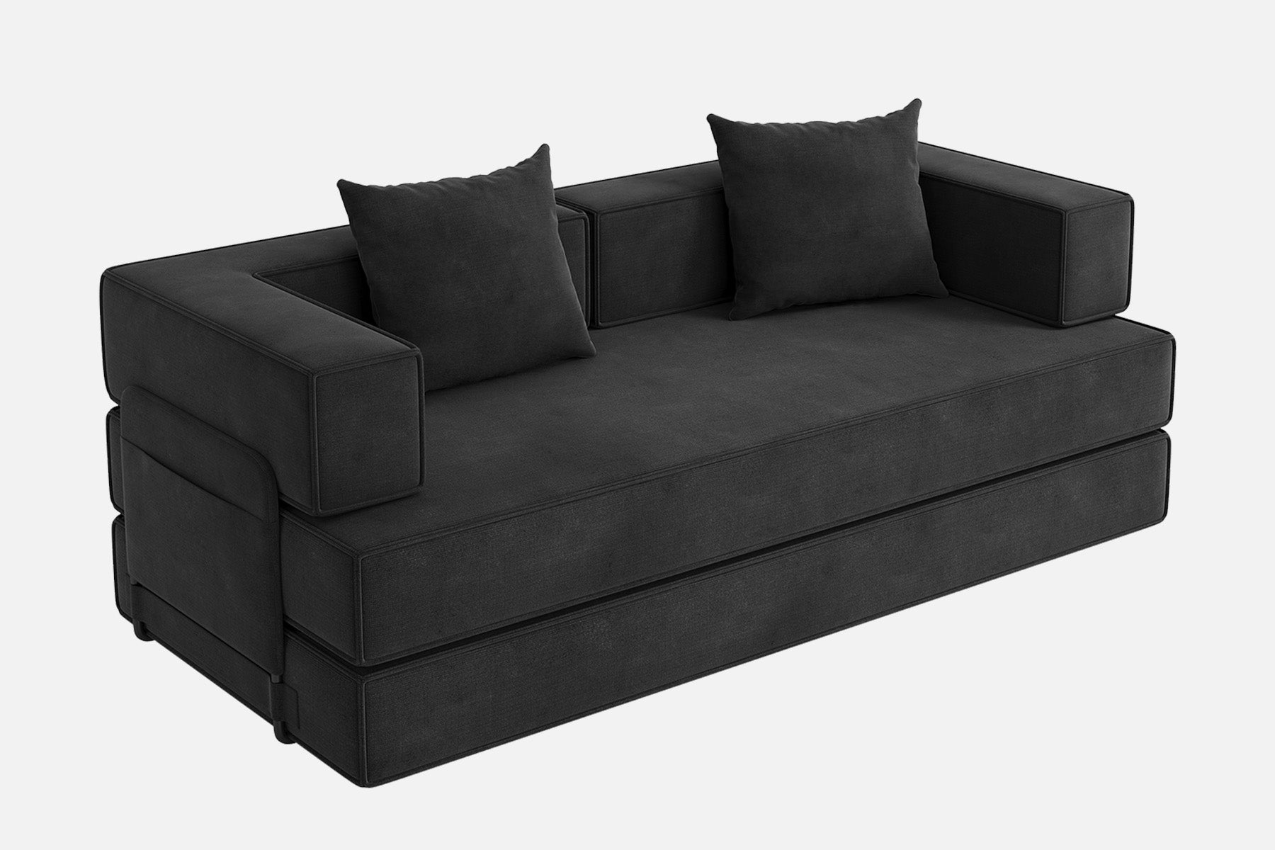 Innovar SleepCore Chenille FlexBack Sleeper Sofa Bed