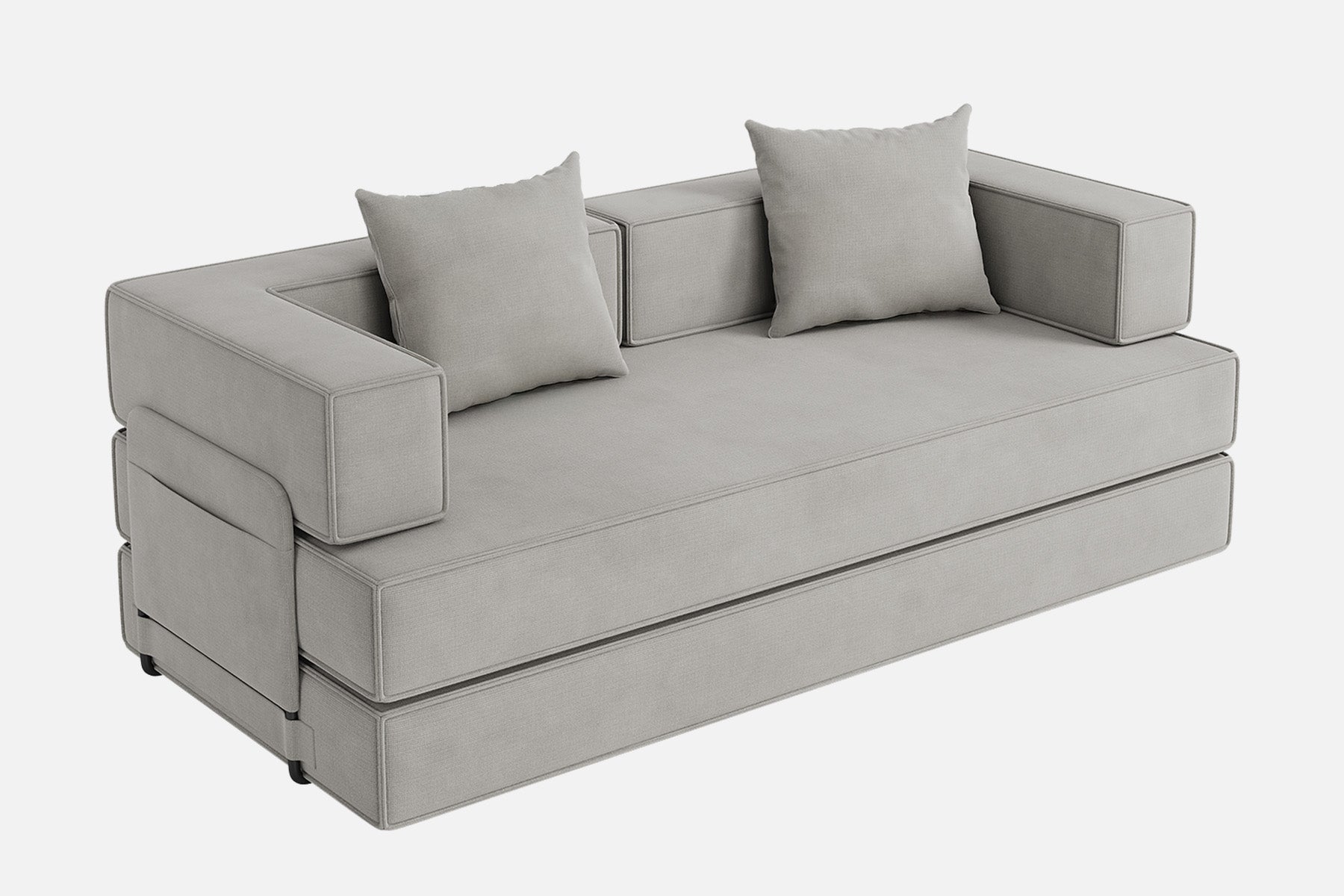 Innovar SleepCore Chenille FlexBack Sleeper Sofa Bed