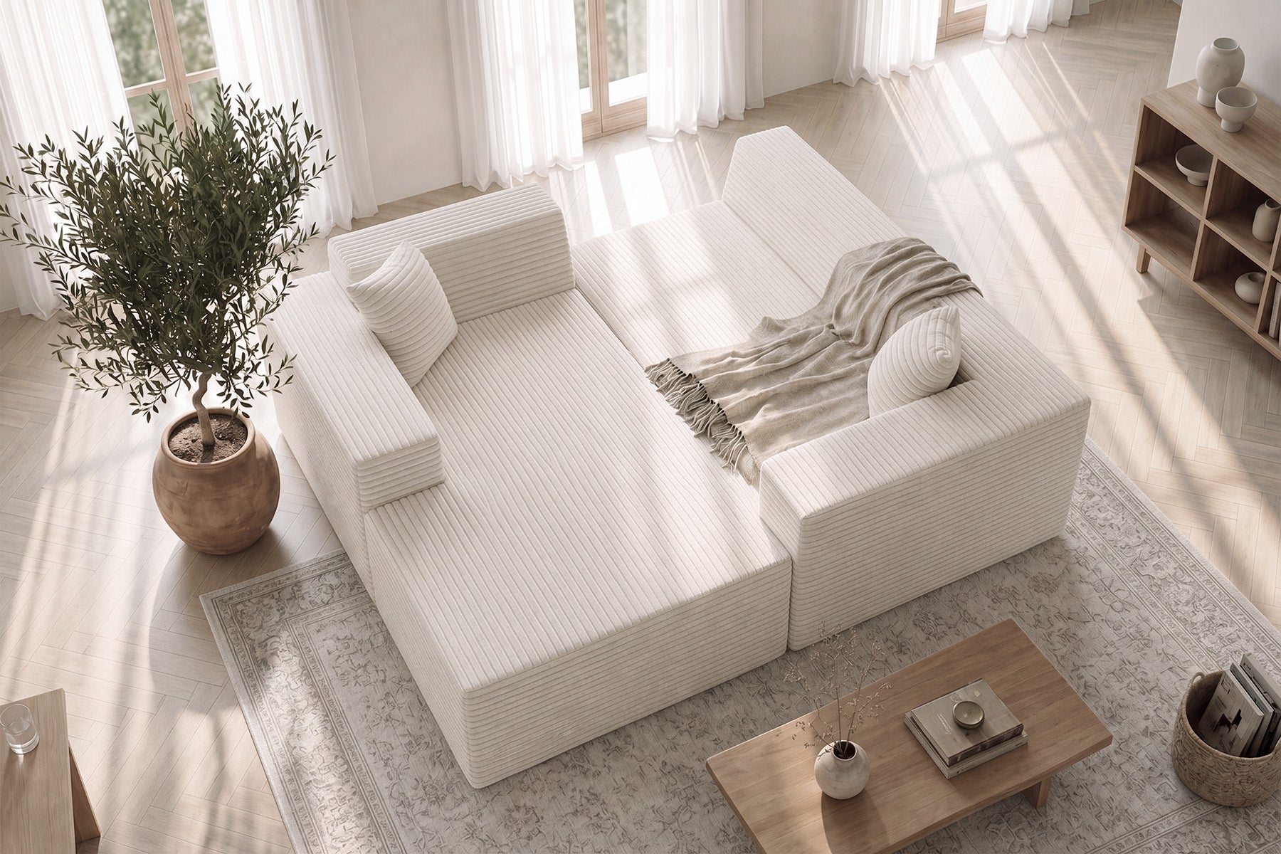 Astra Sleeper Sectional Sofa