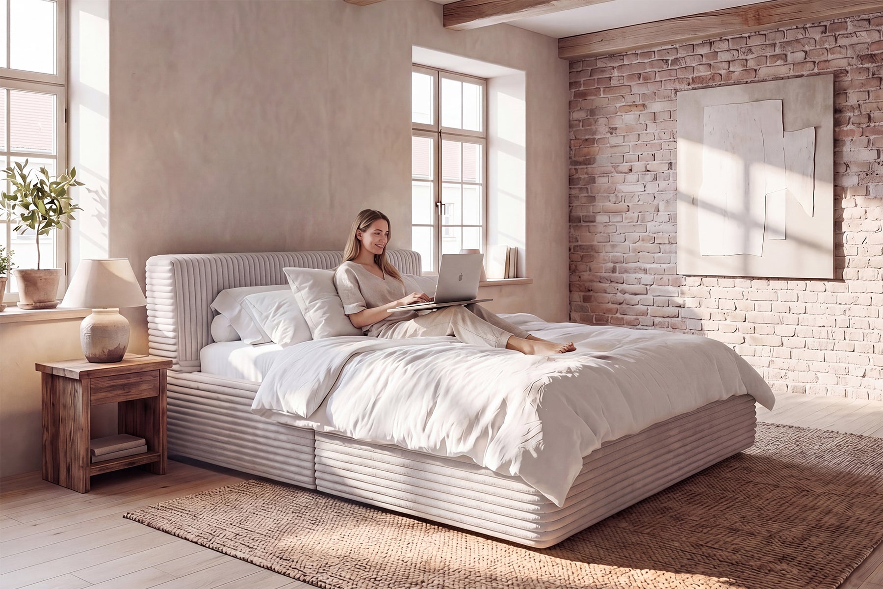 Solea Cloud Grätenloses Bett