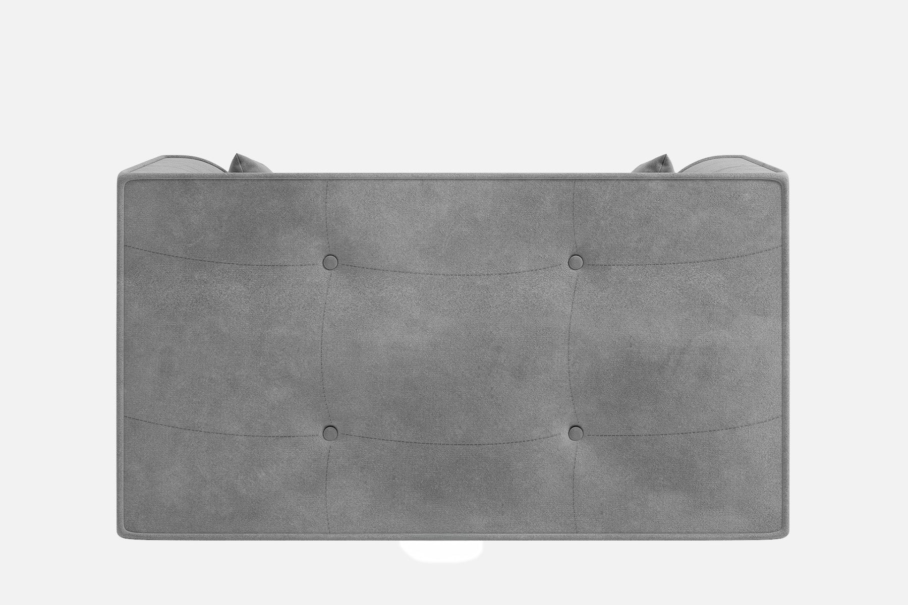 Innovar Cut Pile Tufted Loveseat Oversized Sofa Bed Loveseat with Ottoman