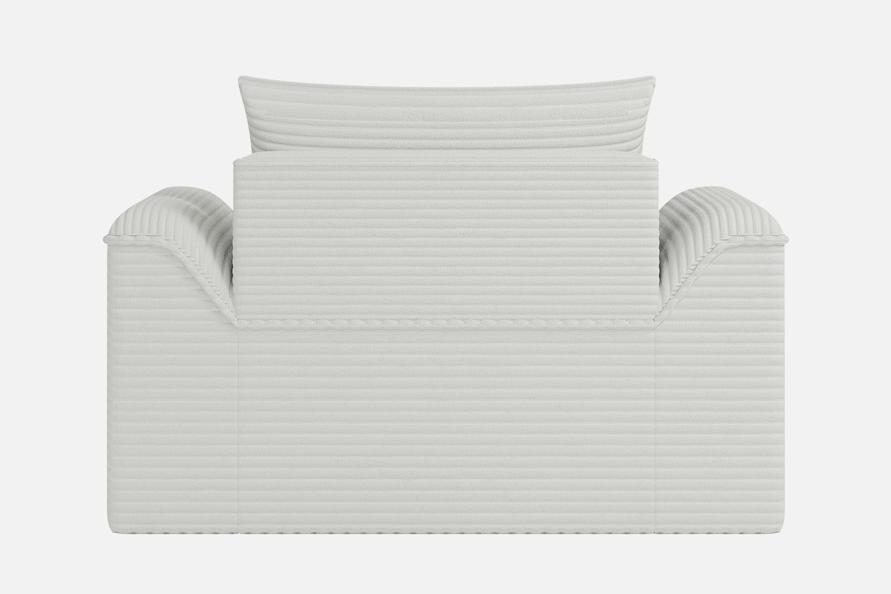 Innovar Oversized Corduroy Chaise Lounge Sofa Bed Loveseat
