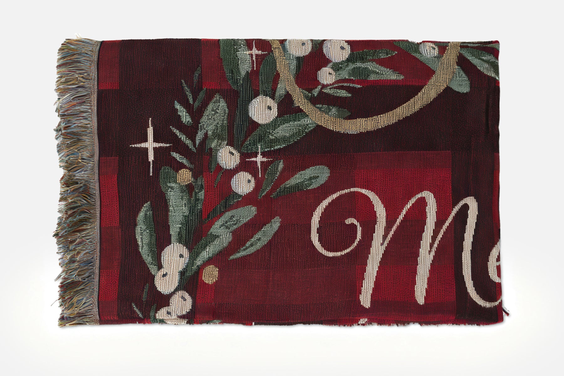 Cozy Christmas Classic Sofa Throw