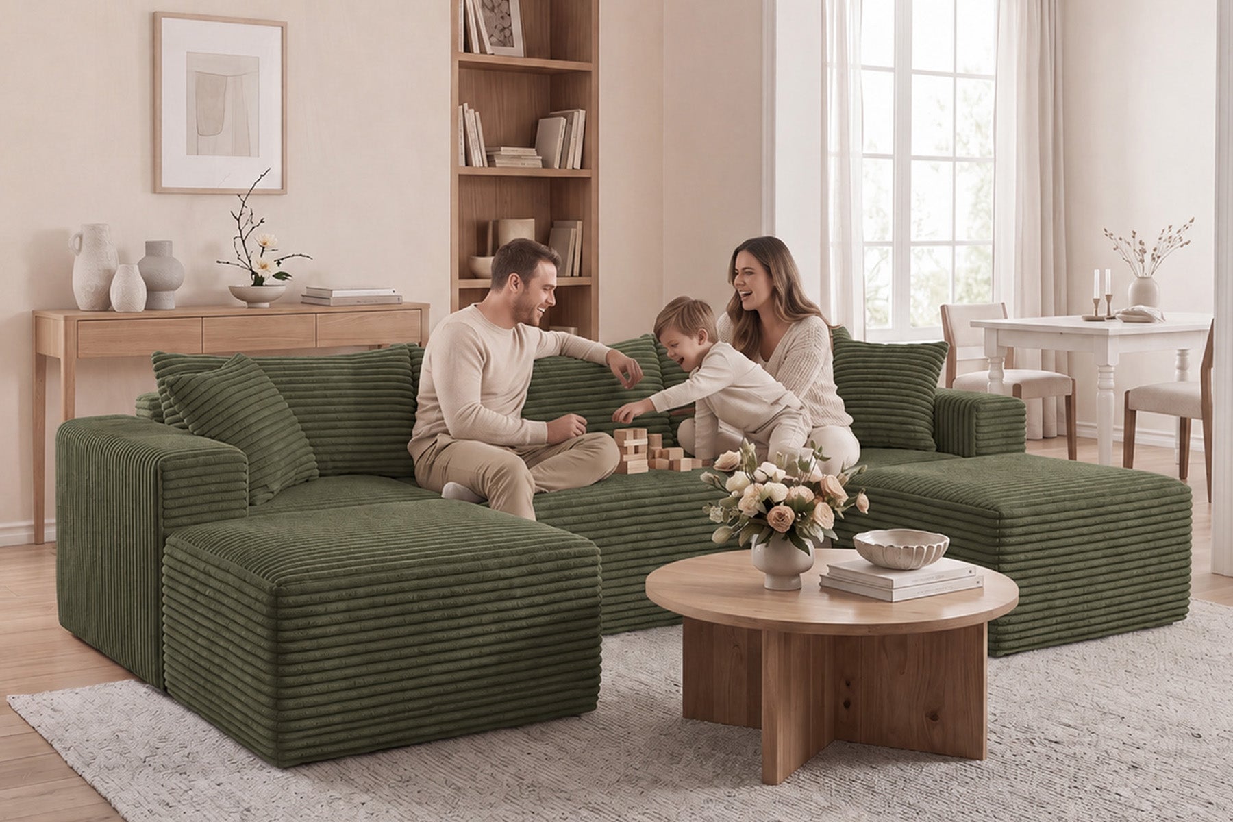 InnovarHome Astra Flex Modular Sectional Sofa