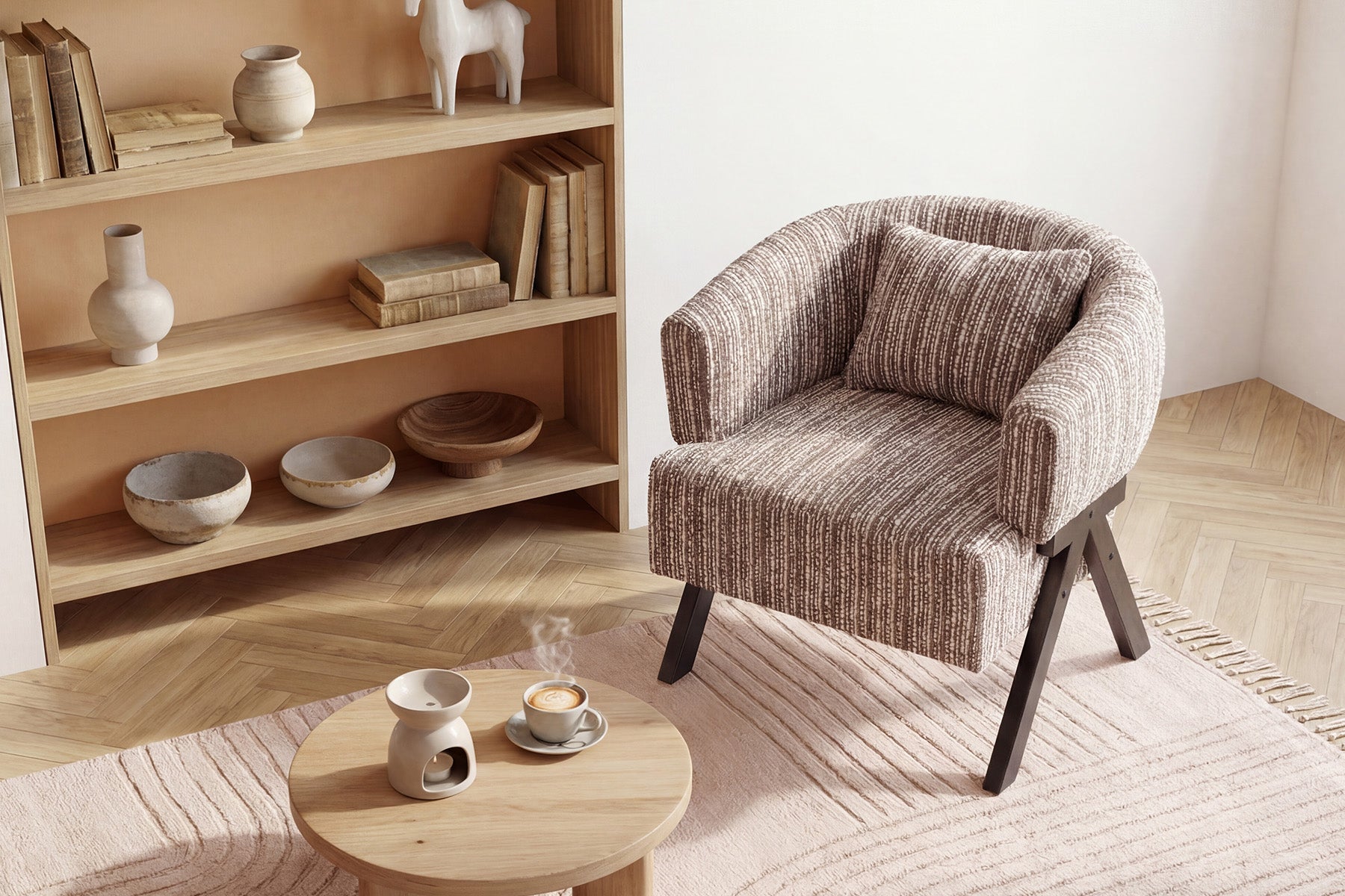 Avelyn Curved Lounge Chair