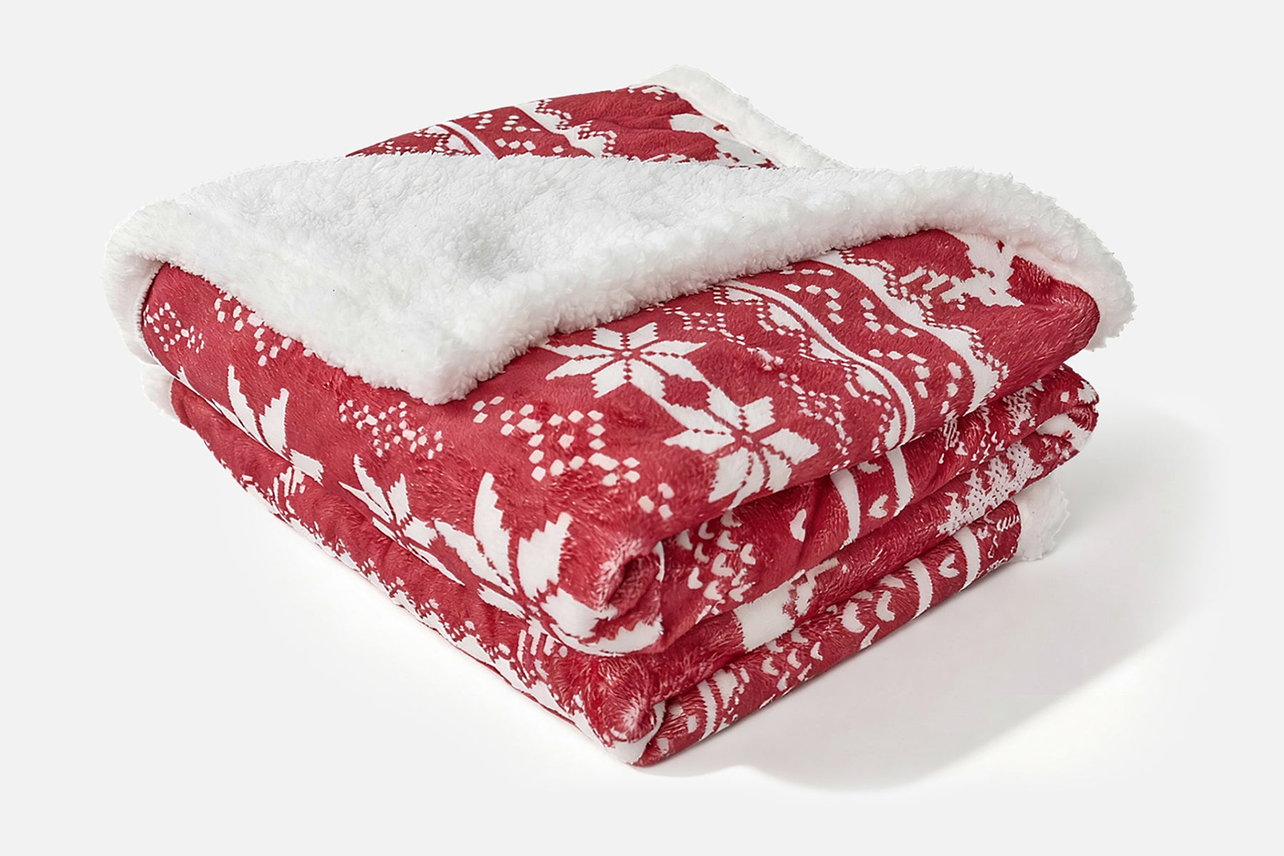 Cozy Christmas Tree Throw Blanket