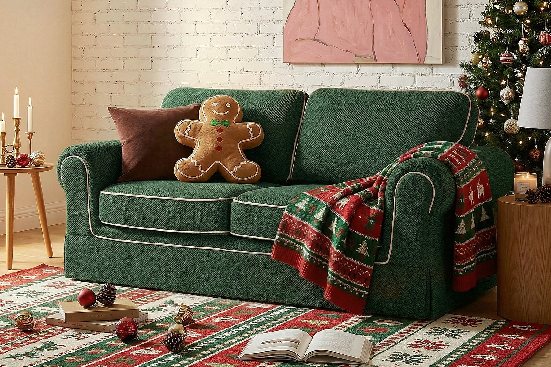 Nysa Roll-Arm Loveseat