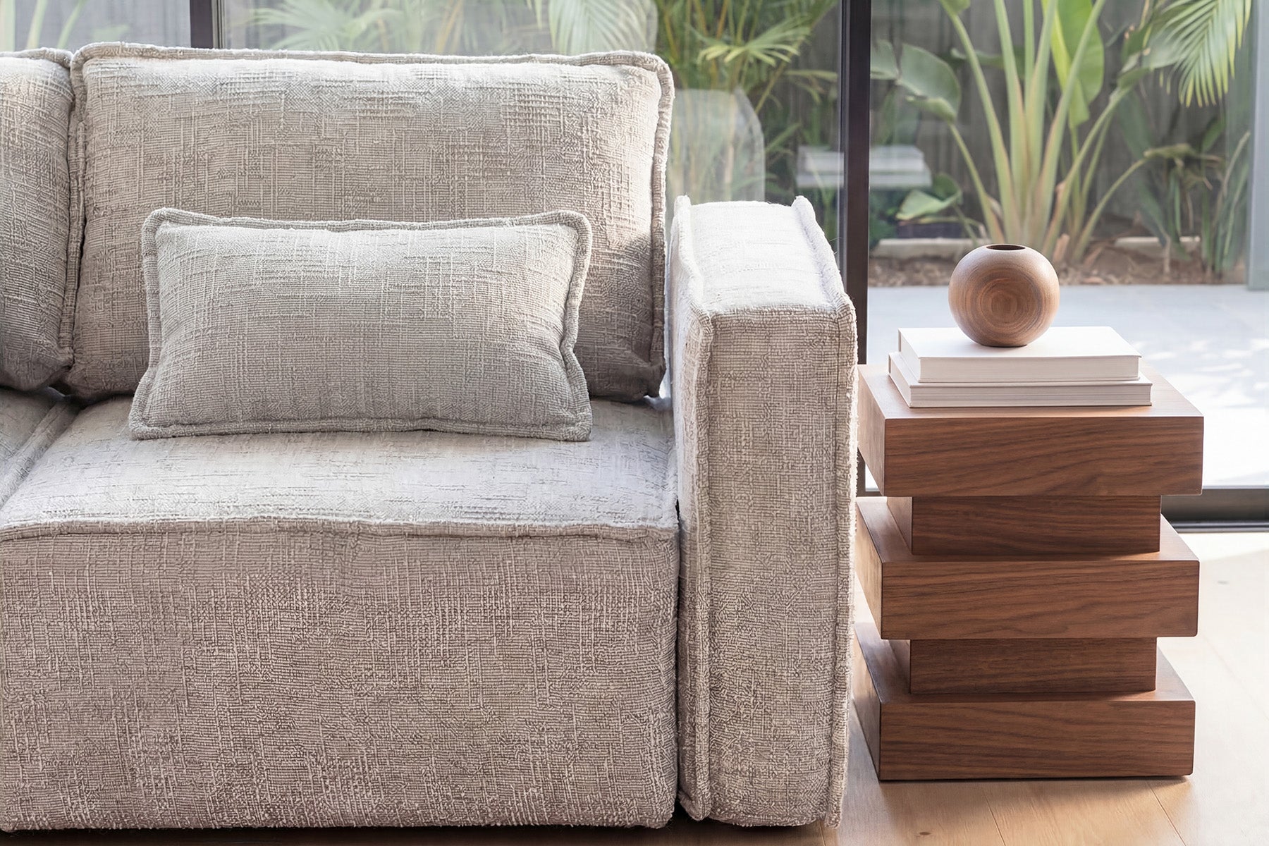 Zephyra Piped Modular Sofa