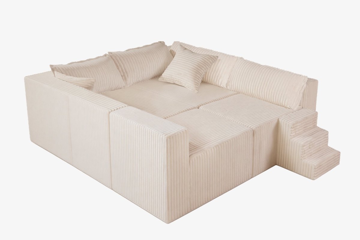 Astra 4 - Seat Sleeper Sectional Sofa - Innovar