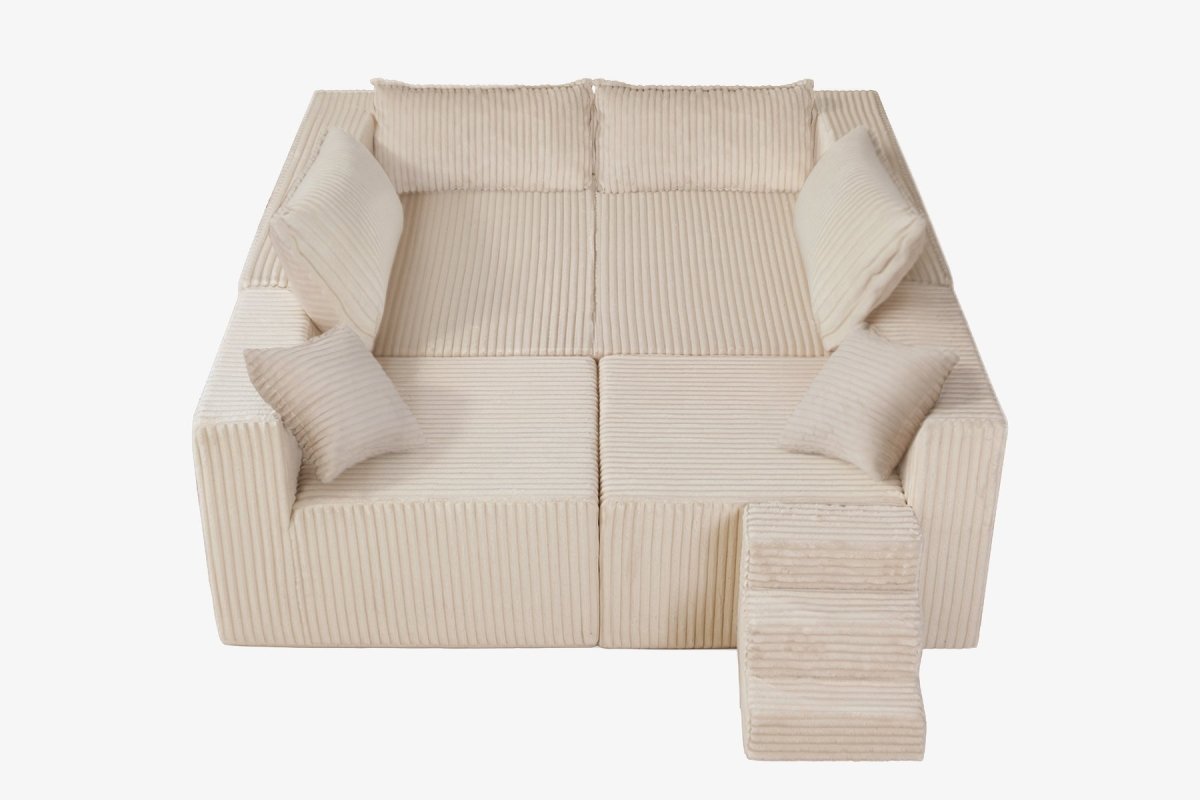 Astra 4 - Seat Sleeper Sectional Sofa - Innovar