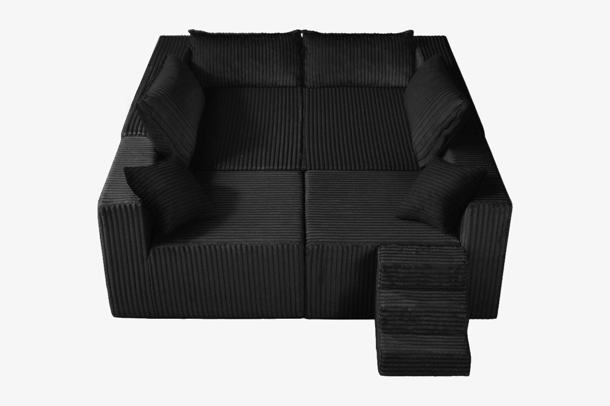 Astra 4 - Seat Sleeper Sectional Sofa - Innovar