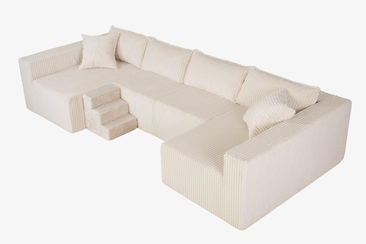 Astra 4 - Seat Sleeper Sectional Sofa - Innovar