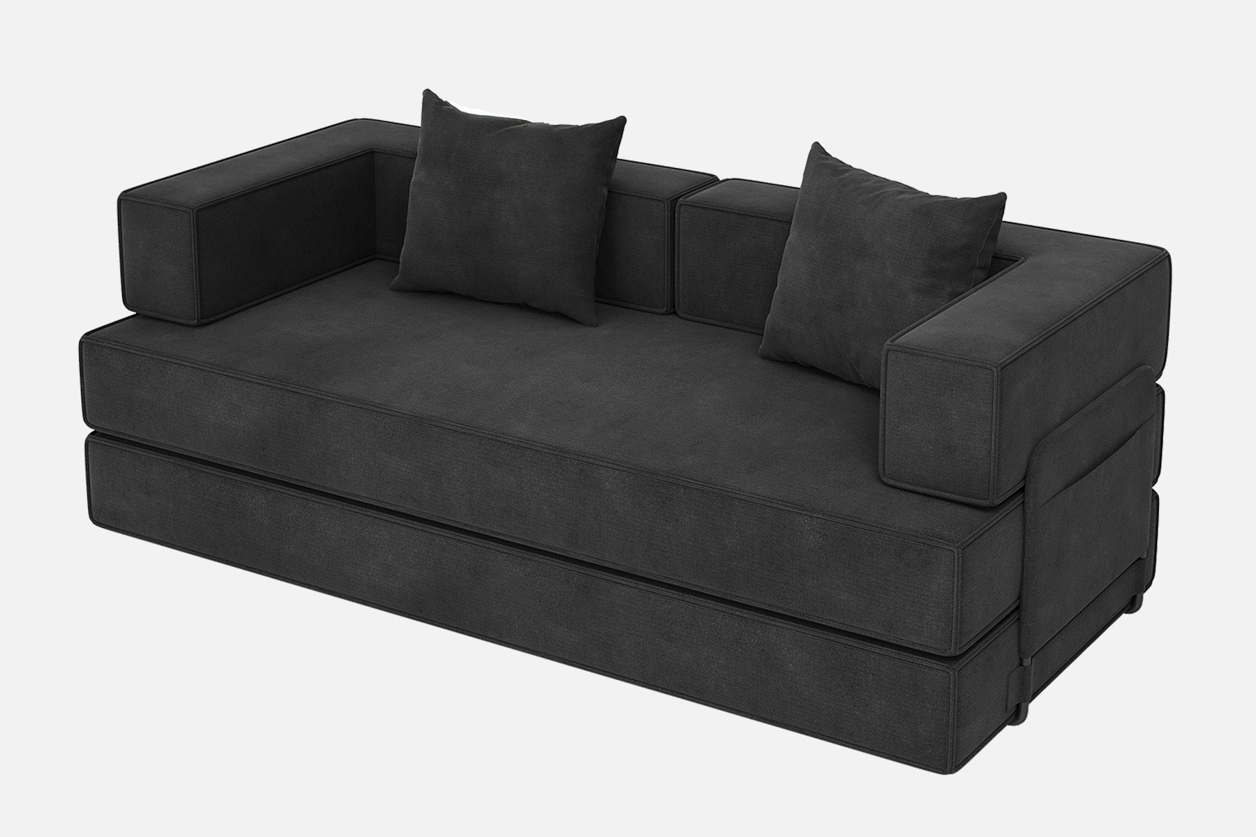 Innovar SleepCore Chenille FlexBack Sleeper Sofa Bed