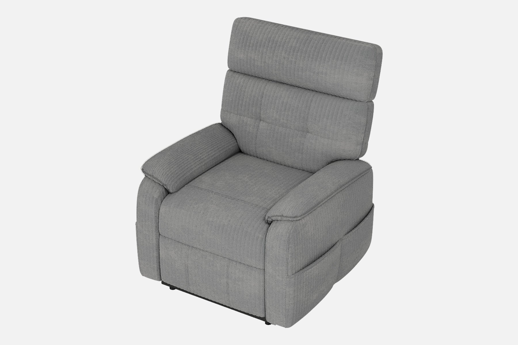 Innovar Oversized Corduroy Power Recliner Chair