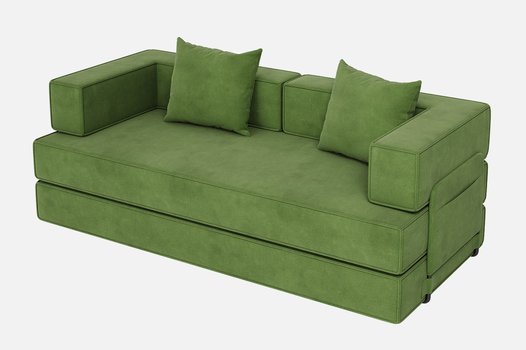 Innovar SleepCore Chenille FlexBack Sleeper Sofa Bed