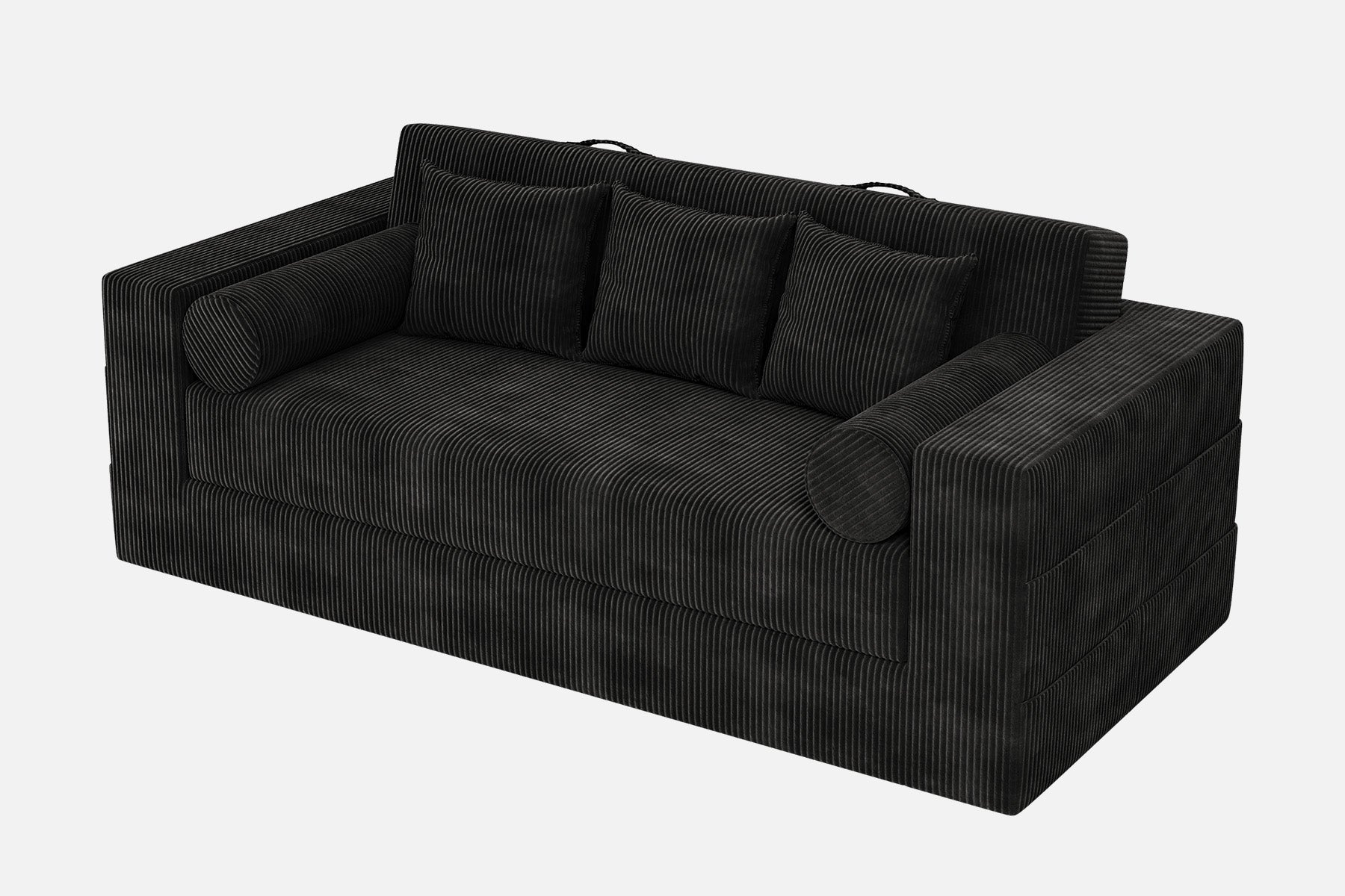 Innovar Boneless SleepCore HighBack Corduroy Sleeper Sofa Bed