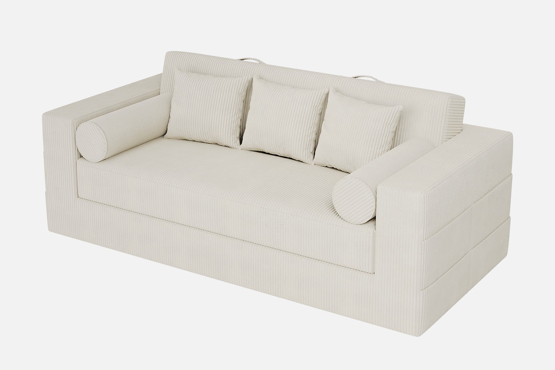 Innovar Boneless SleepCore HighBack Corduroy Sleeper Sofa Bed