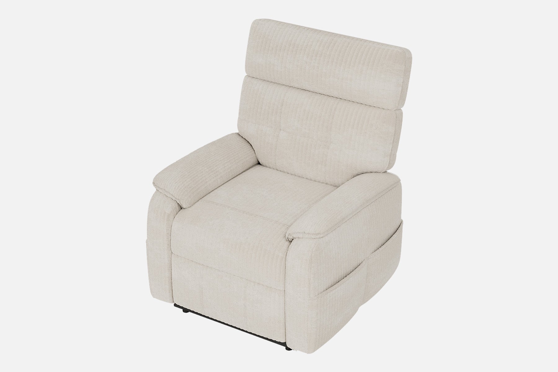 Innovar Oversized Corduroy Power Recliner Chair