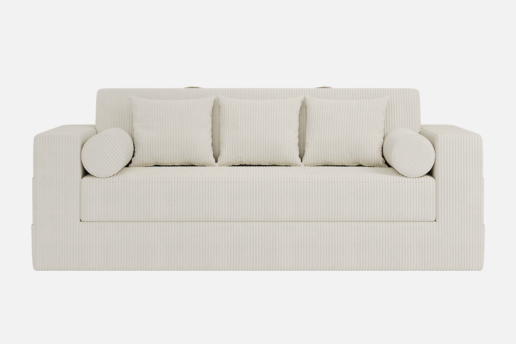Innovar Boneless SleepCore HighBack Corduroy Sleeper Sofa Bed