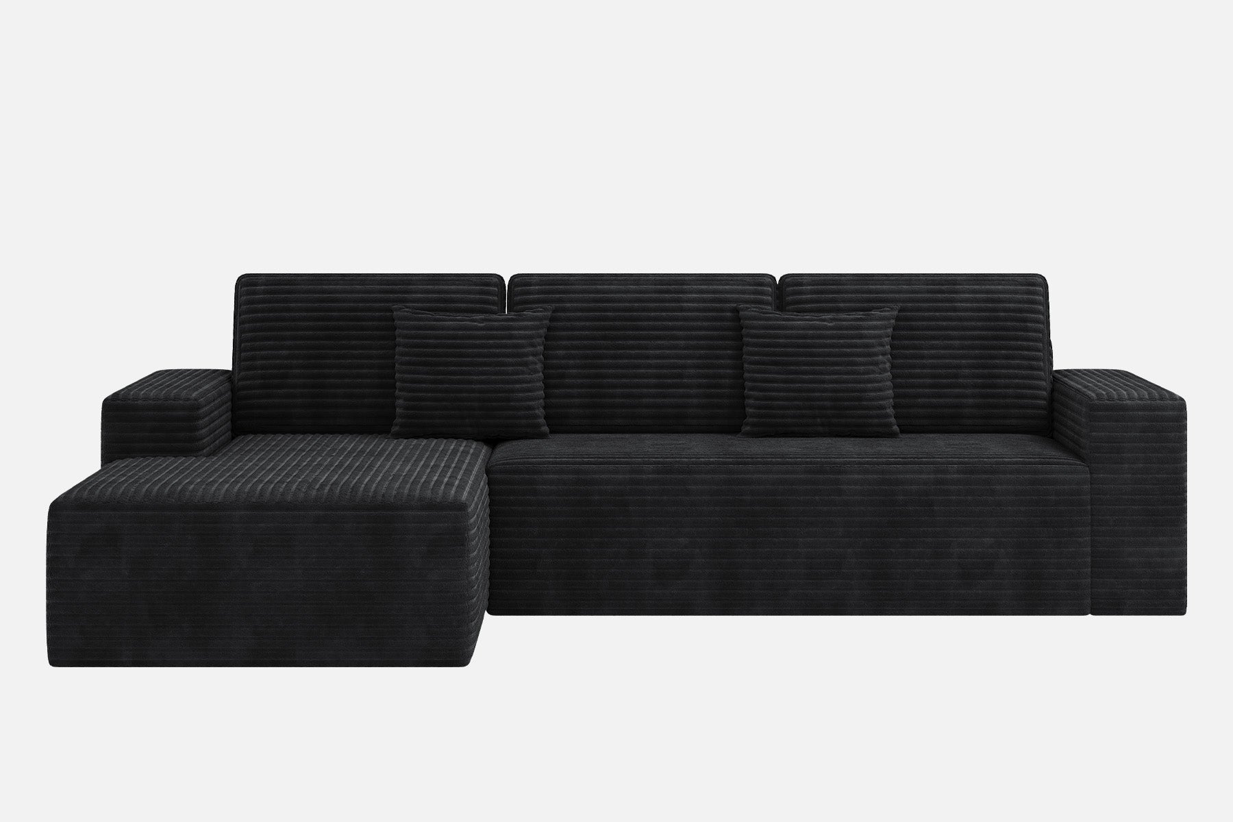 Innovar 3 Seats SleepCore Sleeper Sofa Bed With Chaise Lounge