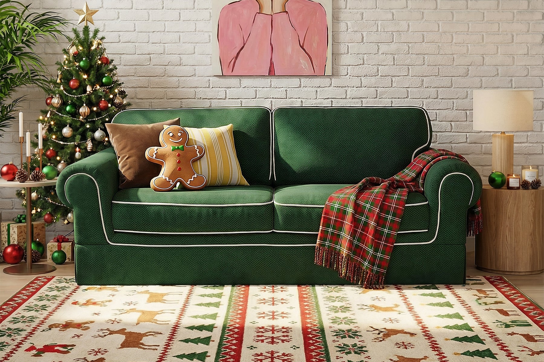 Nysa Roll-Arm Loveseat