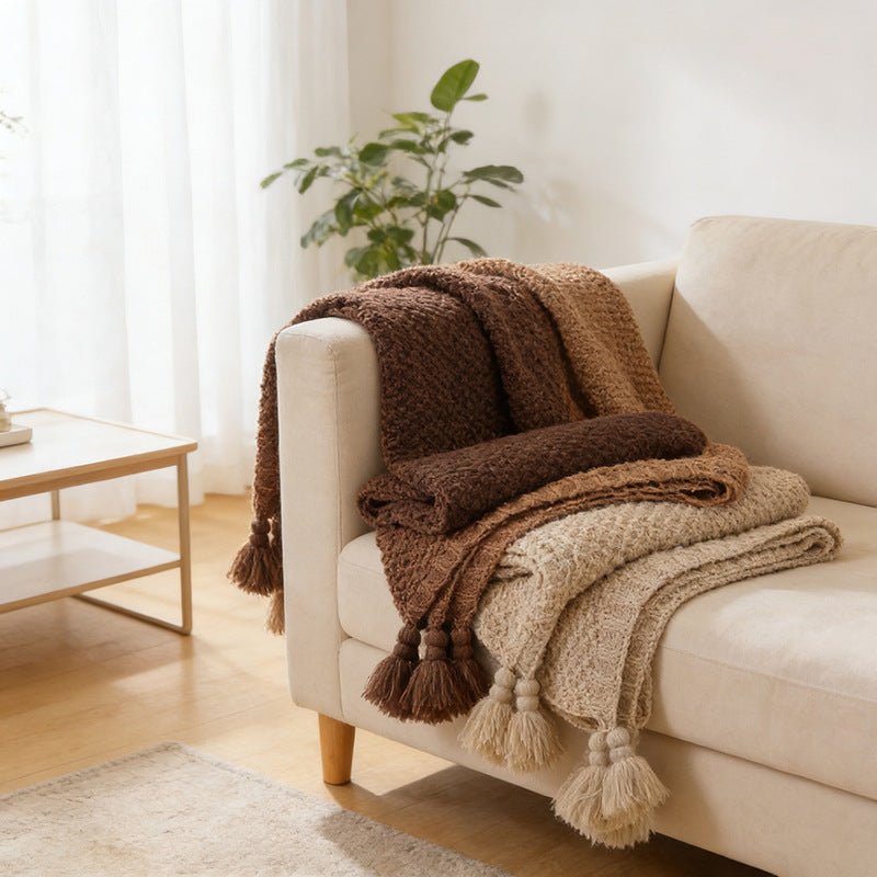Cloud Tassel Throw Blanket - Innovar