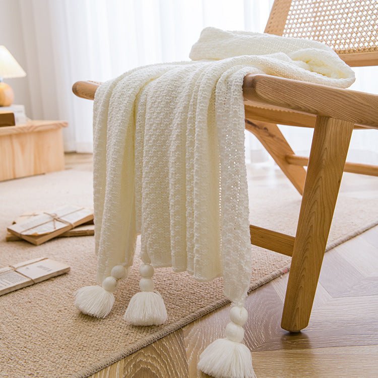 Cloud Tassel Throw Blanket - Innovar