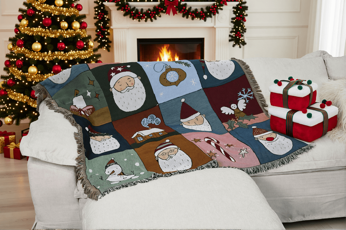 Cozy Christmas Magic Sofa Throw - Innovar