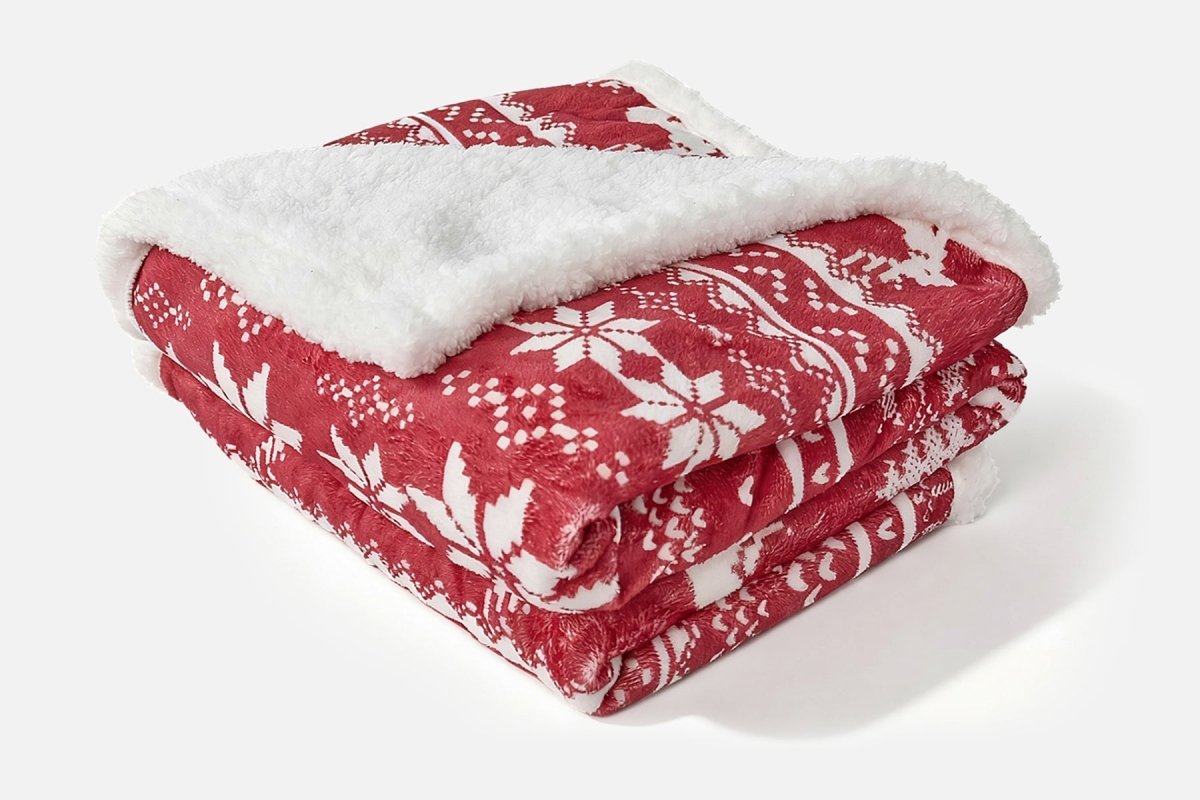 Cozy Christmas Tree Throw Blanket - Innovar