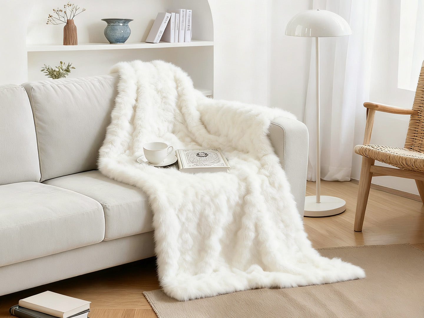Corduroy Throw Blanket