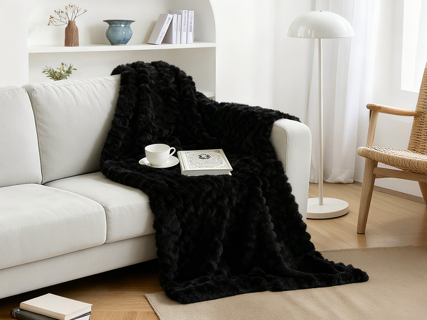 Corduroy Throw Blanket