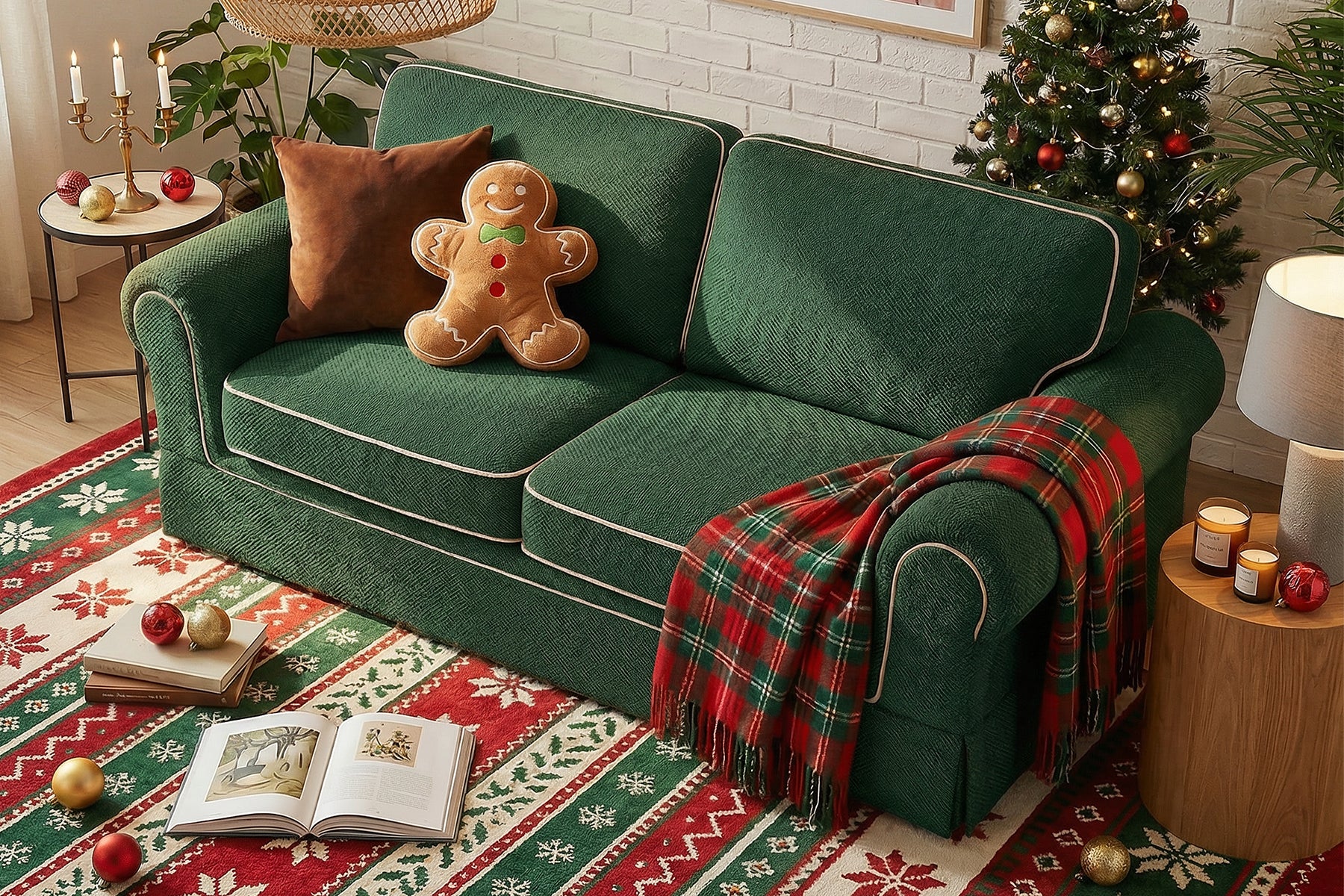 Nysa Roll-Arm Loveseat