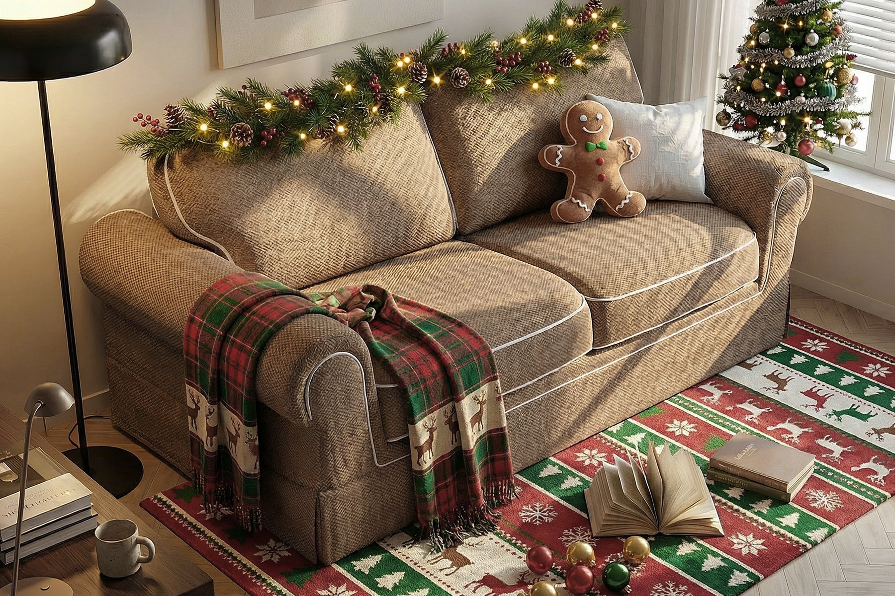 Nysa Roll-Arm Loveseat