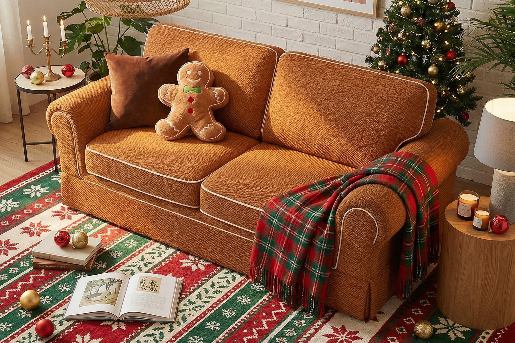 Nysa Roll-Arm Loveseat