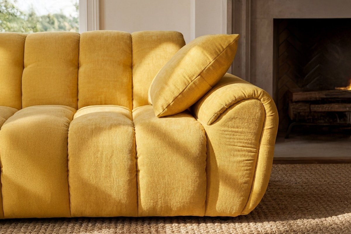 Elara 4‑Seat Cut - Pile Sectional Sofa - Innovar