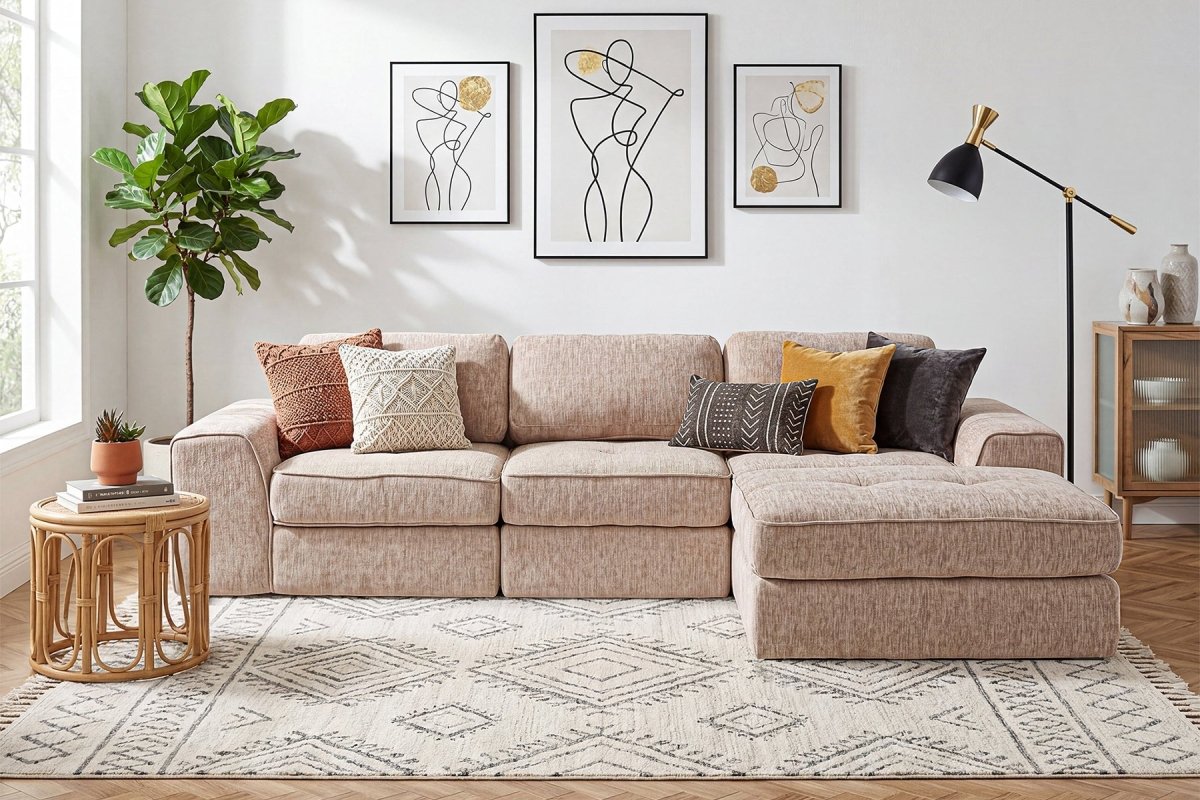 Elara Wide - Arm Sectional Sofa - Innovar