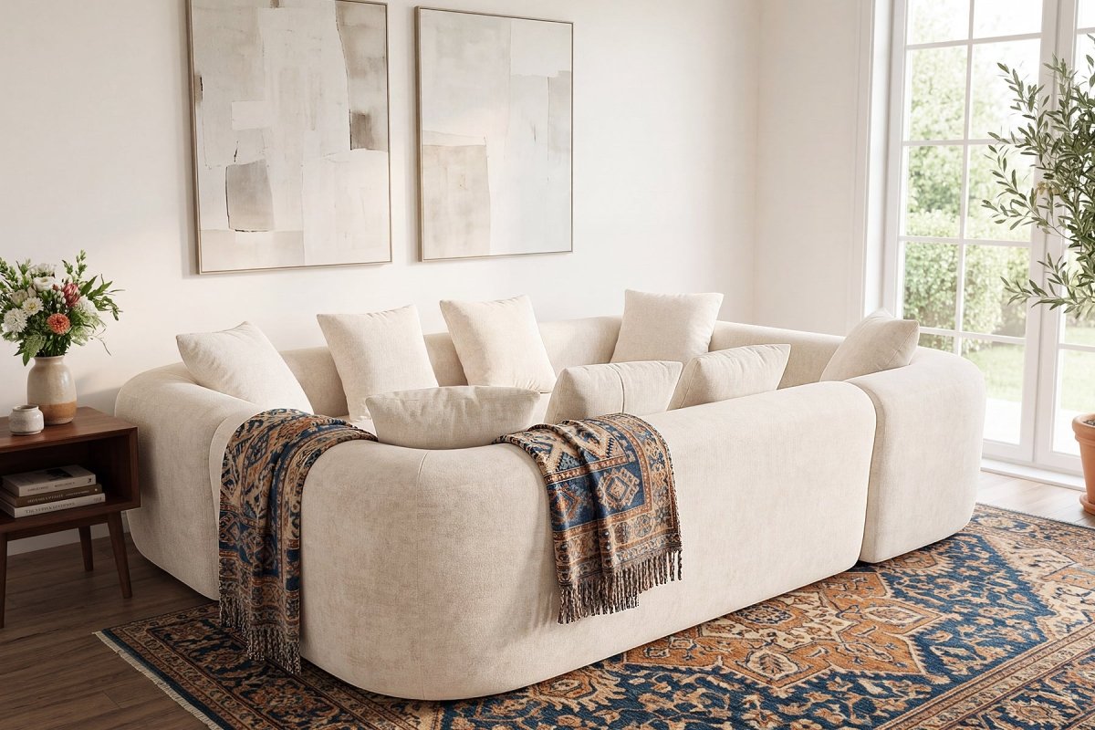 InnovarHome Avelyn Curved Modular Sofa - Innovar