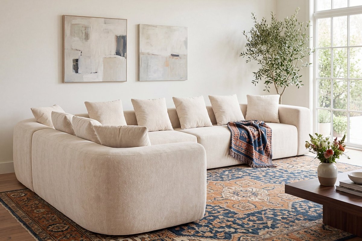 InnovarHome Avelyn Curved Modular Sofa - Innovar