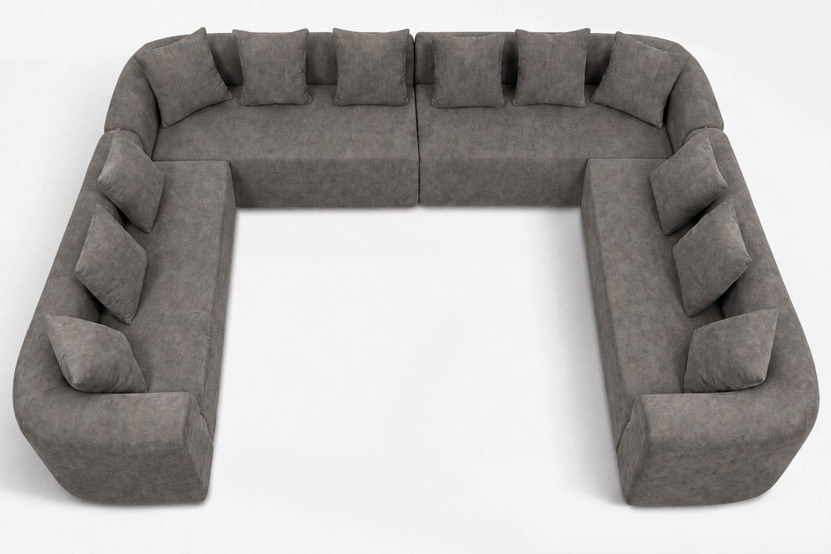 InnovarHome Avelyn Curved Modular Sofa - Innovar