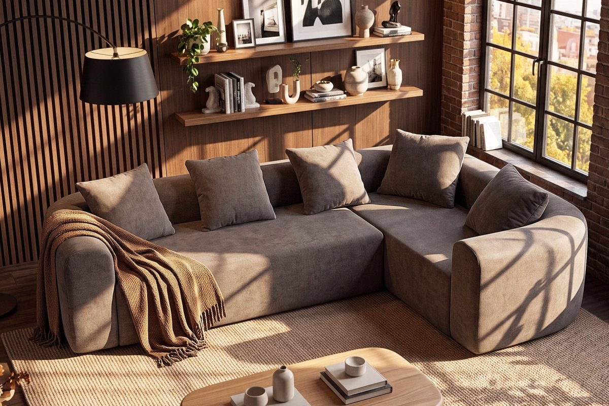 InnovarHome Avelyn Curved Modular Sofa - Innovar