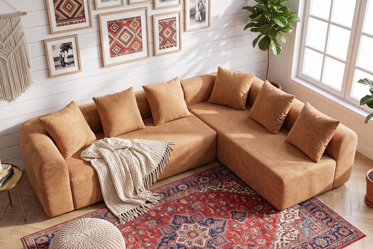 InnovarHome Avelyn Curved Modular Sofa - Innovar